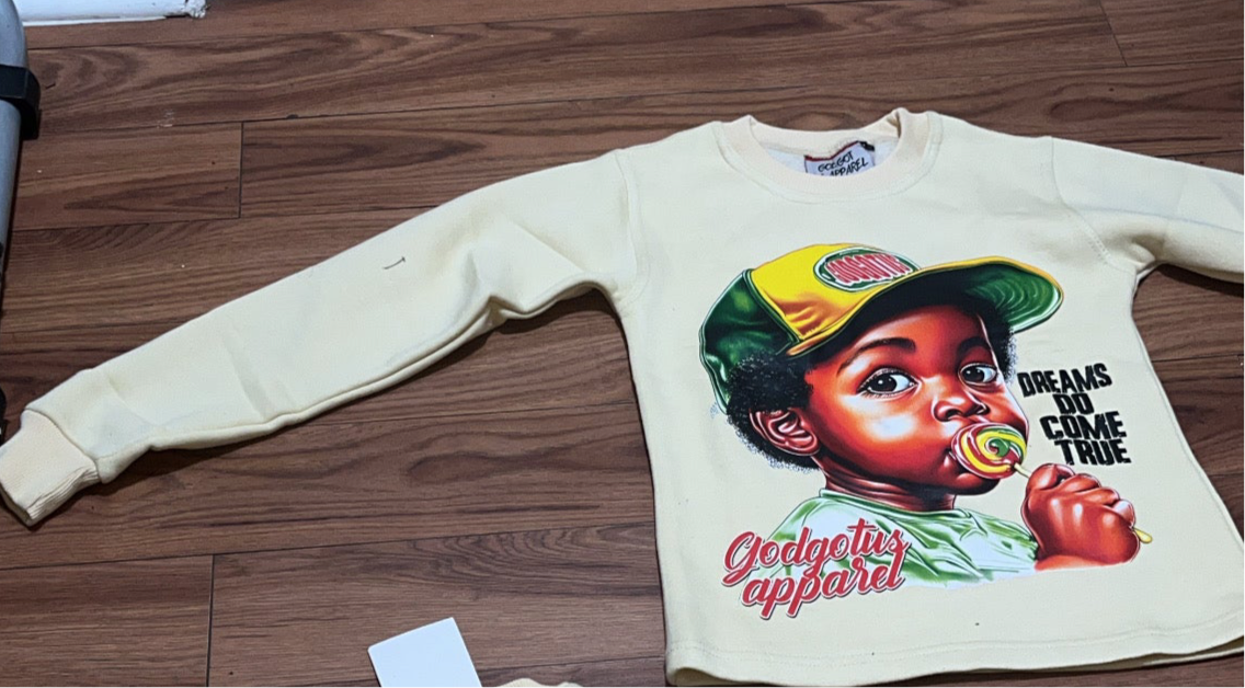 Crazy Crop An Long Seelve Kids Sets 📚