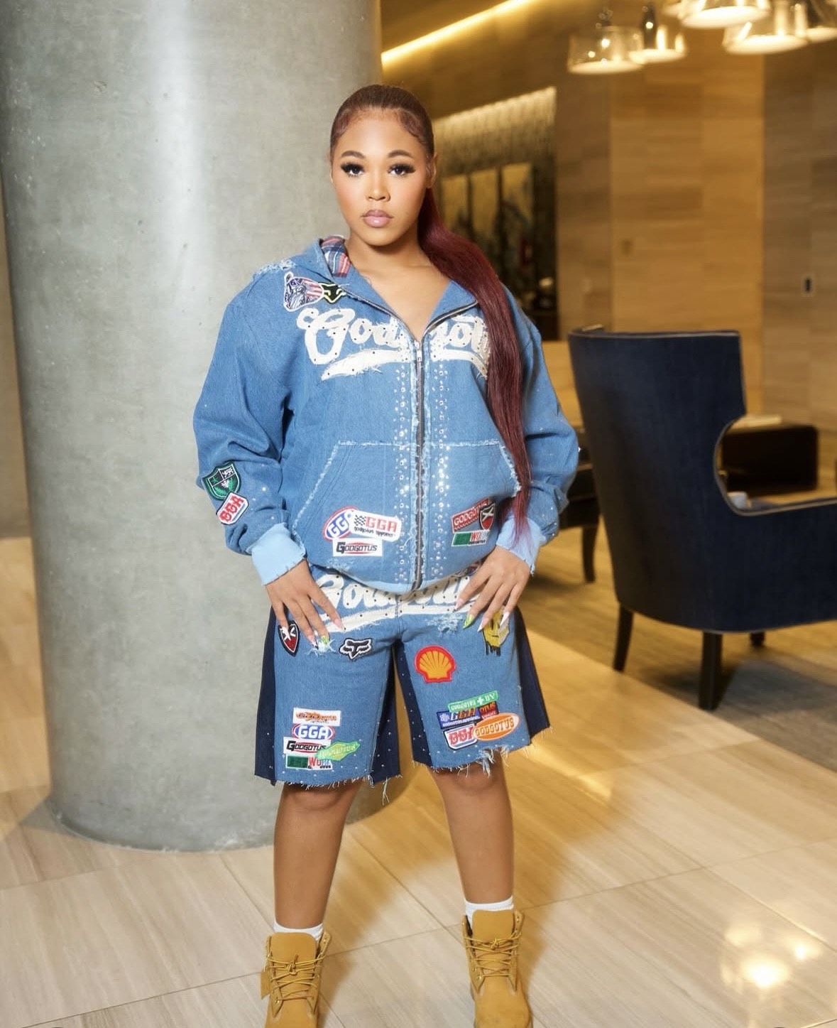 The Coolest Denim Set Ever - Shorts