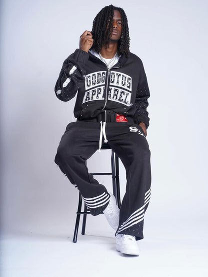 GodGotUs Sweatpants Set- Jacket